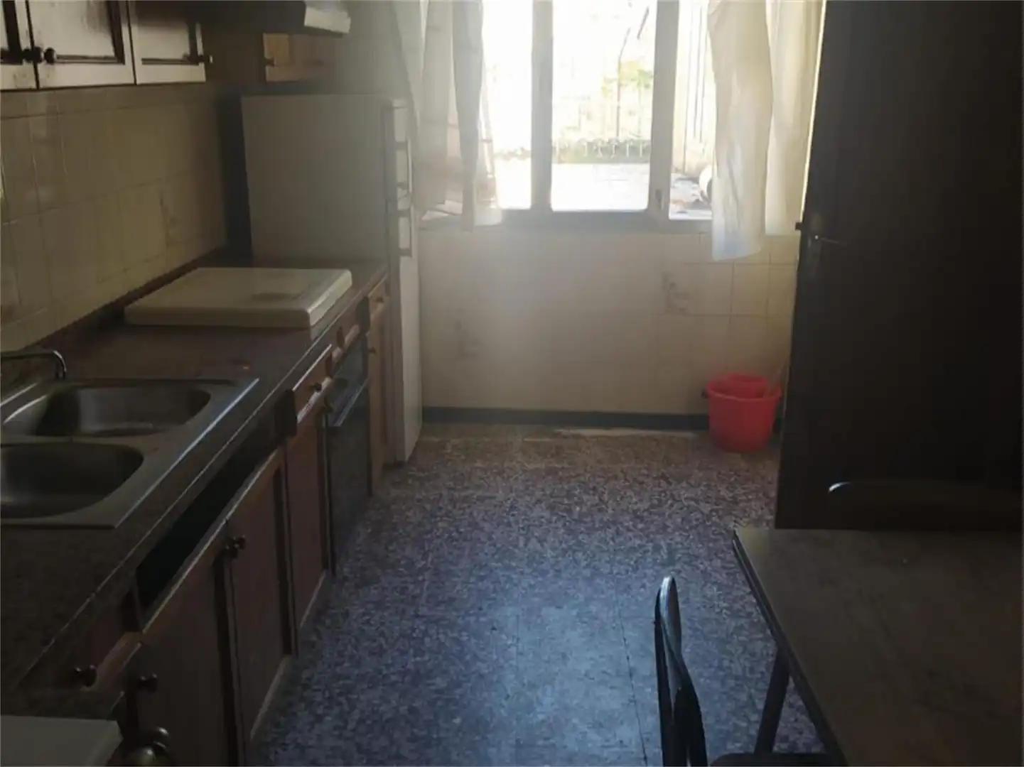Cuina de Casa adosada en venda en A Gudiña  amb Terrassa i Moblat