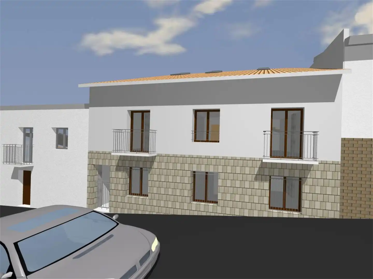 Piso en venta en Calle La Cruz, 24, Baños de la Encina Vista exterior de Piso en venta en Baños de la Encina con Terraza, Trastero y Parking comunitario