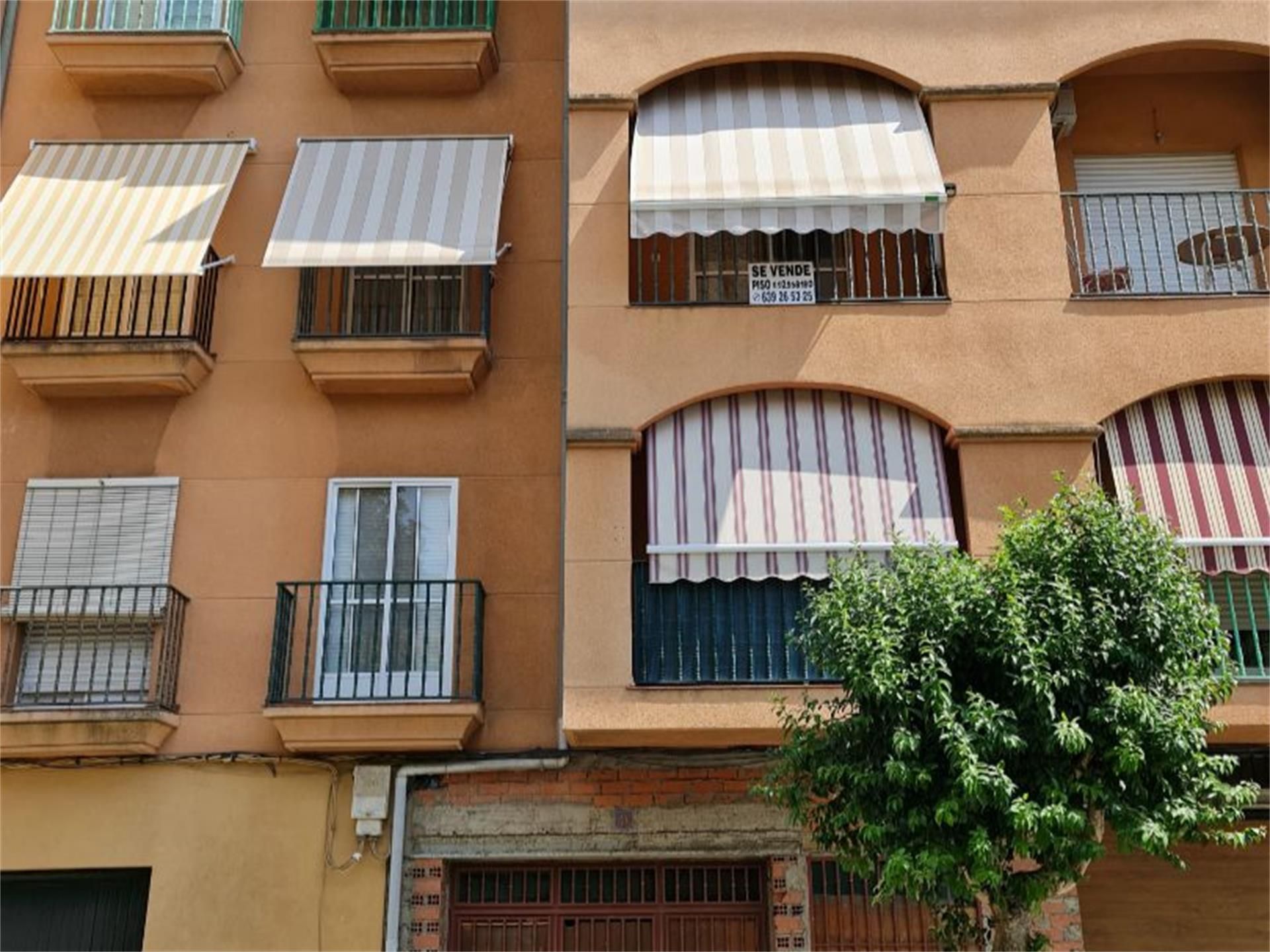 Exterior view of Flat for sale in Baños de Montemayor  with Air Conditioner, Heating and Terrace