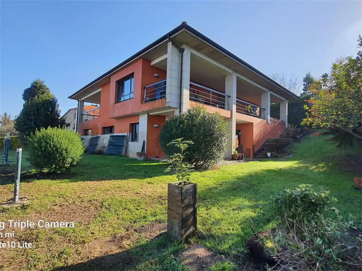 Vista exterior de Casa o chalet en venta en Siero con Terraza