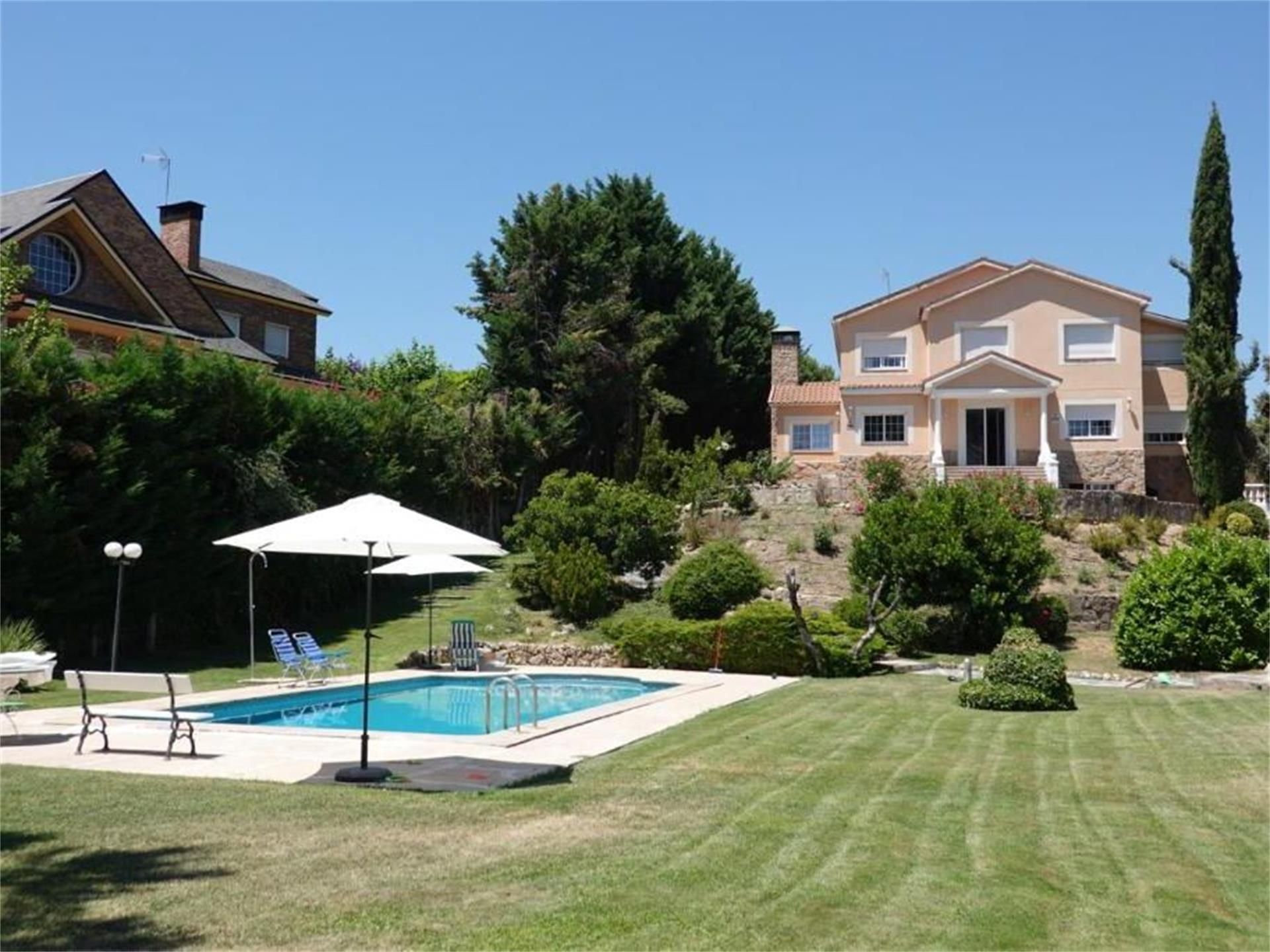 Garden of House or chalet to rent in Ciudalcampo  with Heating, Private garden and Parquet flooring