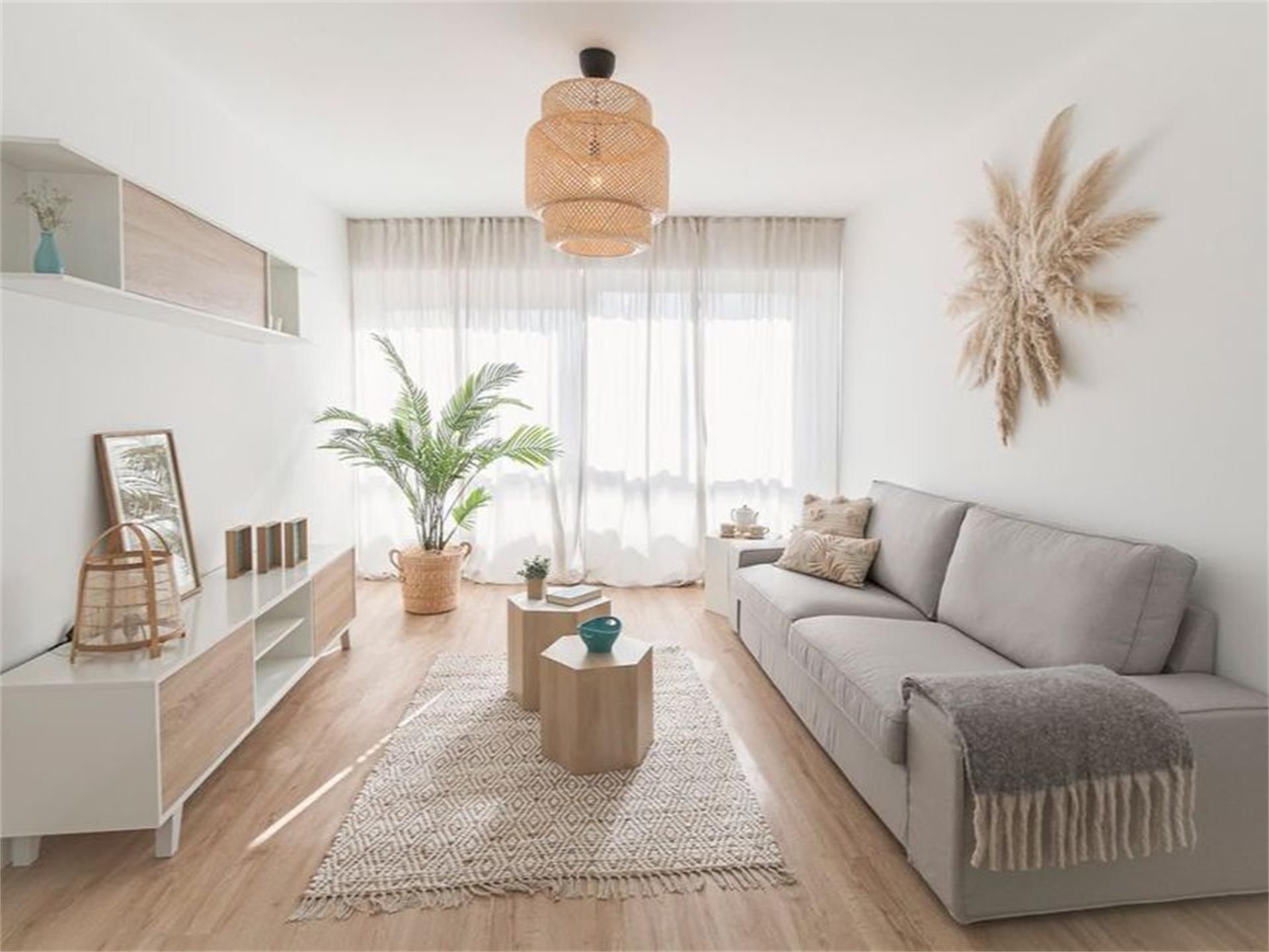 Living room of Flat for sale in Cervo  with Heating, Parquet flooring and Furnished