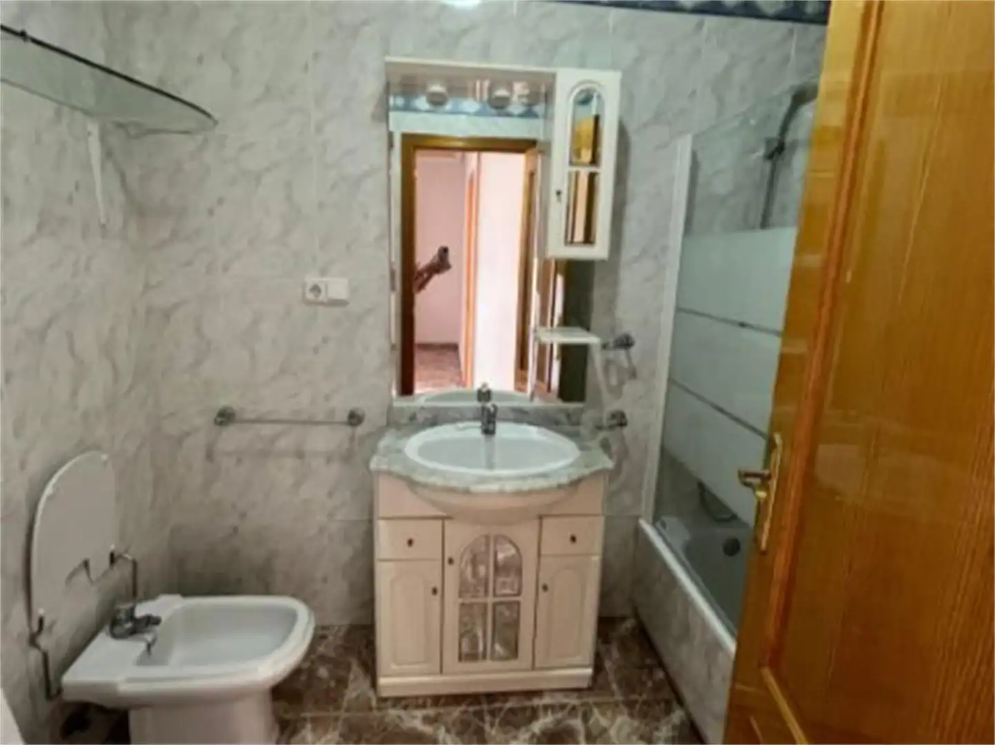 Flat for sale in Calle Ramón y Cajal, Archena Bathroom of Flat for sale in Archena with Air Conditioner, Terrace and Balcony