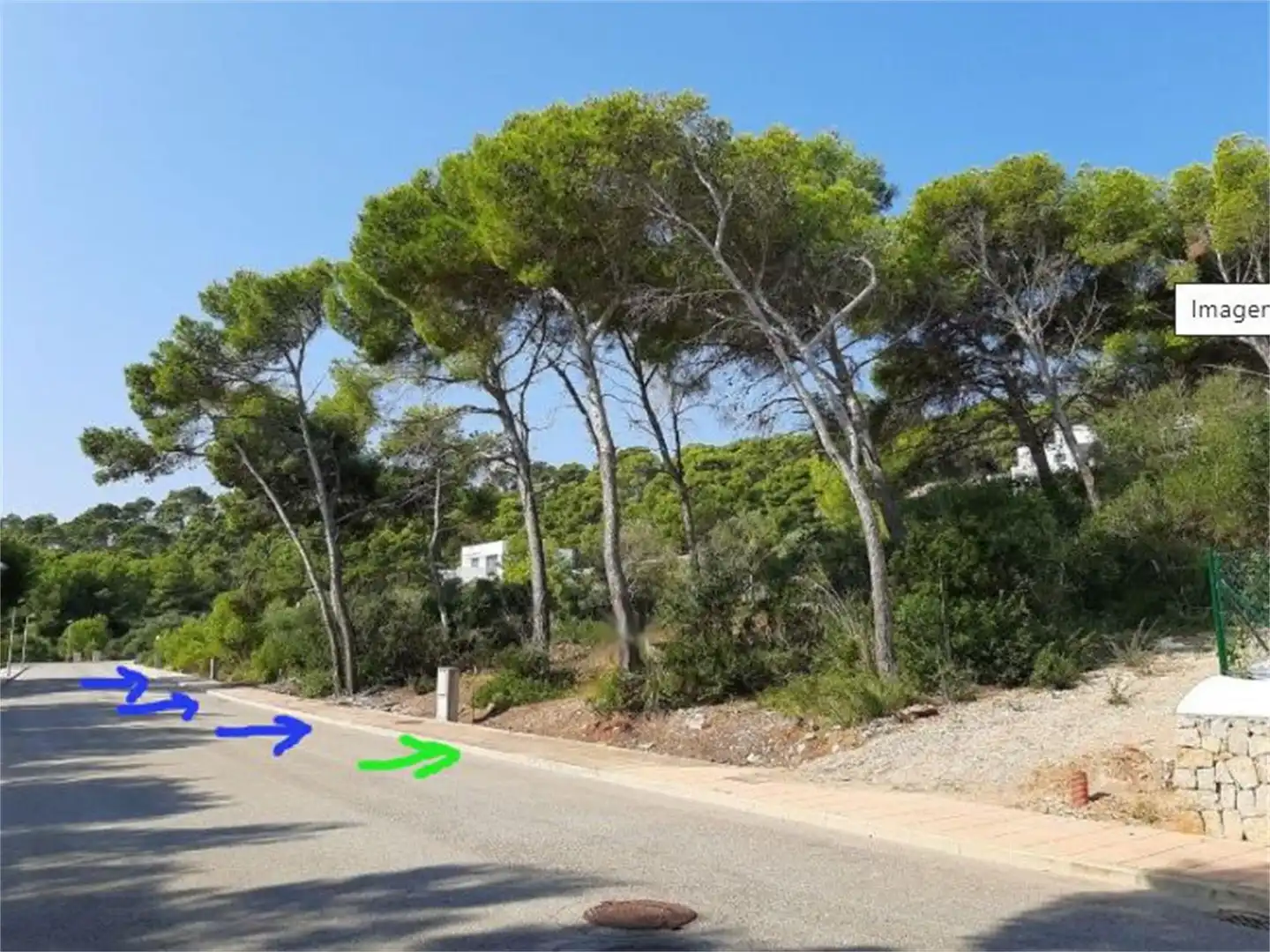 Land for sale in Carrer des Pins, 15, Coves Noves Exterior view of Land for sale in Es Mercadal