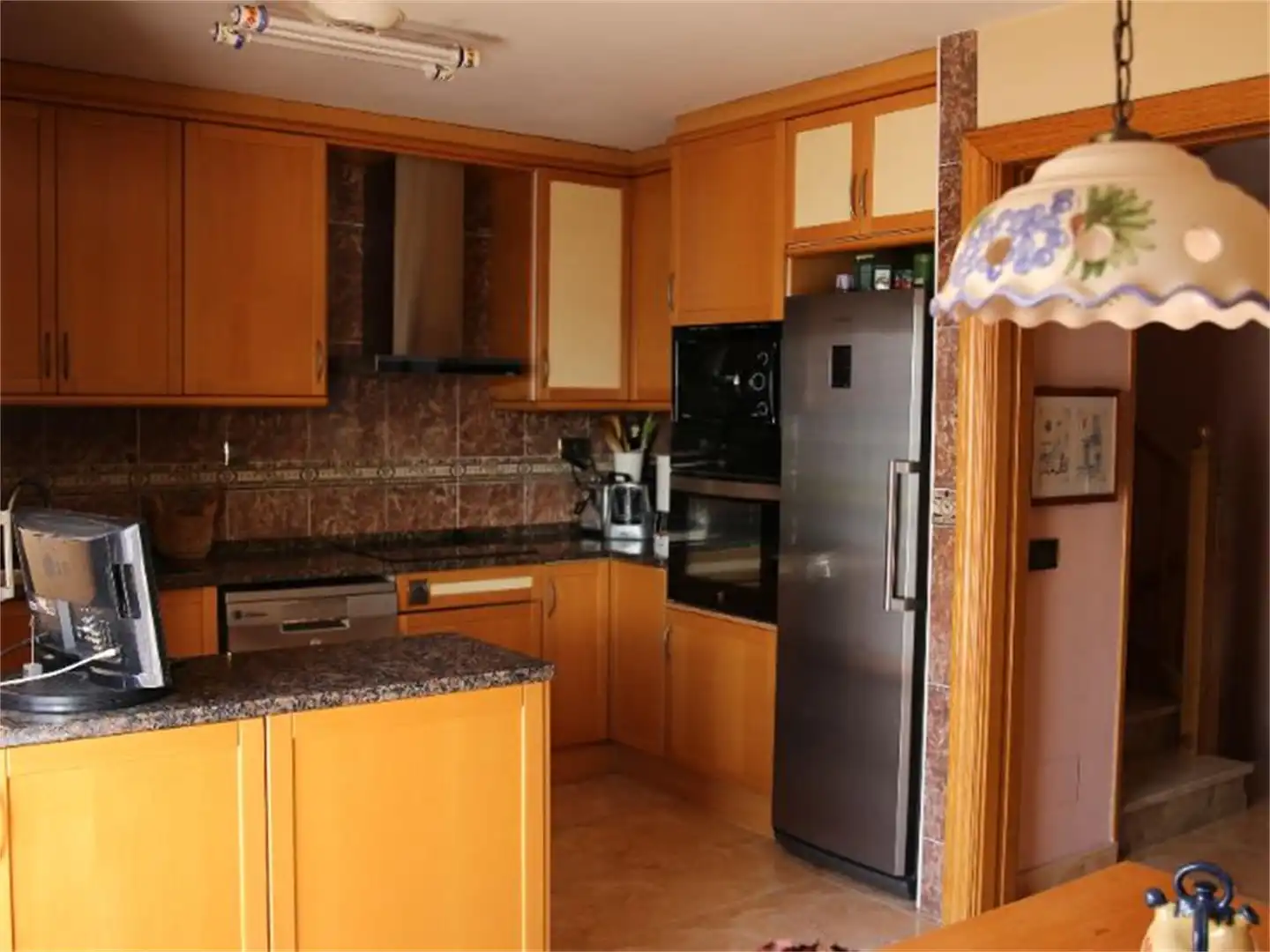 Detached homes for sale in Centre Kitchen of Detached homes for sale in Mataró with Terrace and Balcony