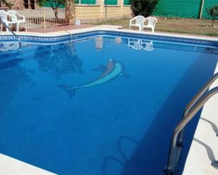 Swimming pool of House or chalet for sale in Marmolejo  with Air Conditioner, Terrace and Swimming Pool