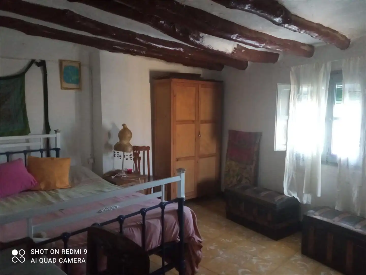 Schlafzimmer von Wohnung zur untervermieten in Albalate del Arzobispo mit Privatgarten und Möbliert