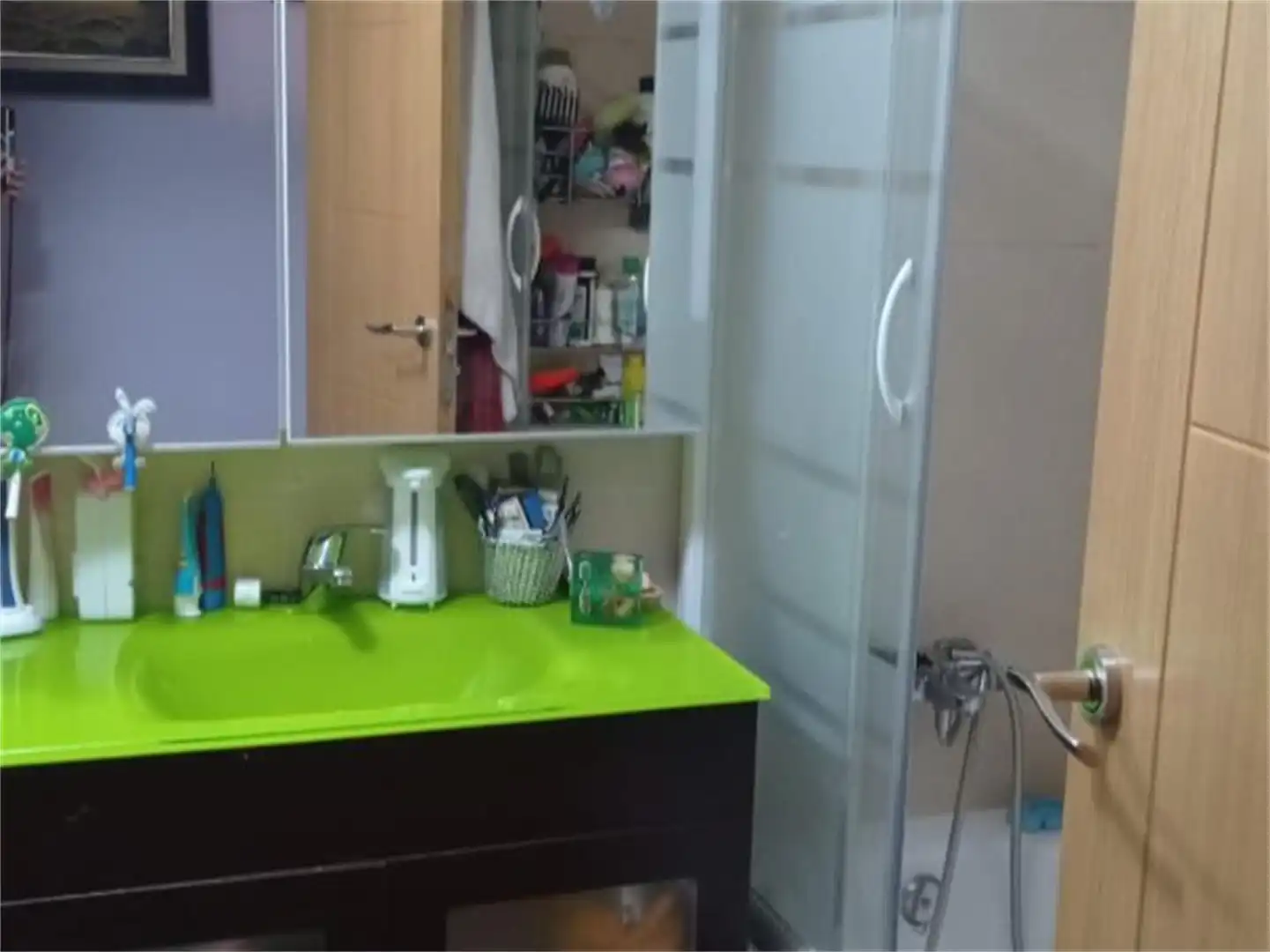 Wohnung zum Verkauf in Calle Alfredo Martín, 5, Santovenia de Pisuerga Badezimmer von Wohnung zum Verkauf in Santovenia de Pisuerga mit Klimaanlage und Balkon