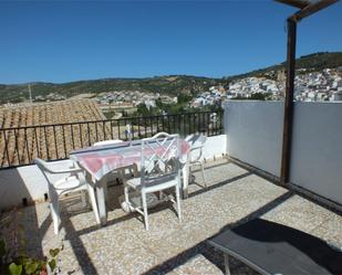 Terrace of Single-family semi-detached for sale in Montefrío  with Private garden, Terrace and Balcony