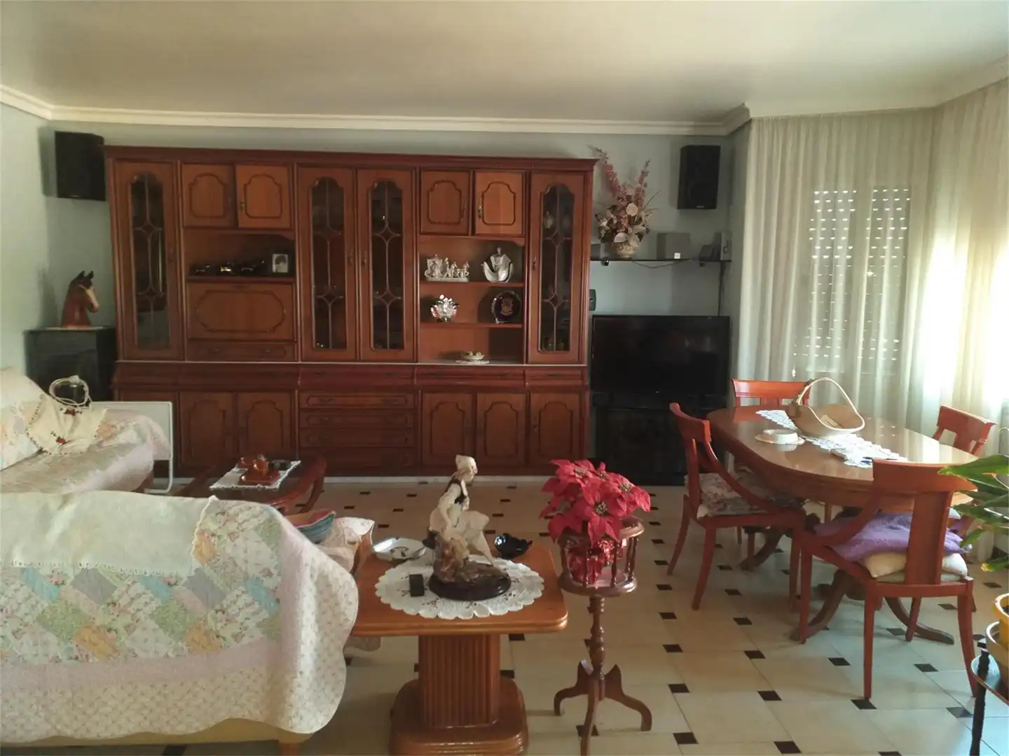 Sala de estar de Casa adosada en venta en Sant Carles de la Ràpita con Aire acondicionado, Calefacción y Jardín privado
