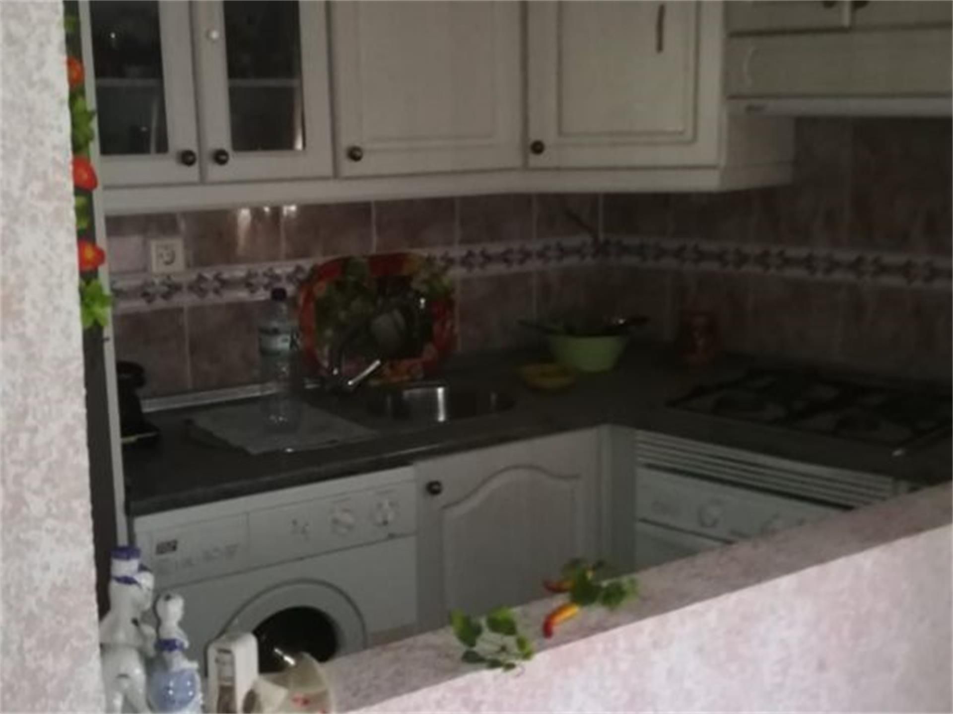 Kitchen of Single-family semi-detached for sale in Carcaboso  with Air Conditioner, Terrace and Balcony