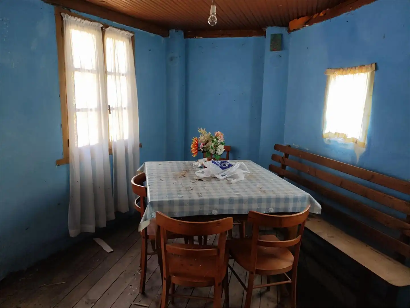 Country house zum Verkauf in Barrio Aldea, Oencia Esszimmer von Country house zum Verkauf in Oencia mit Balkon