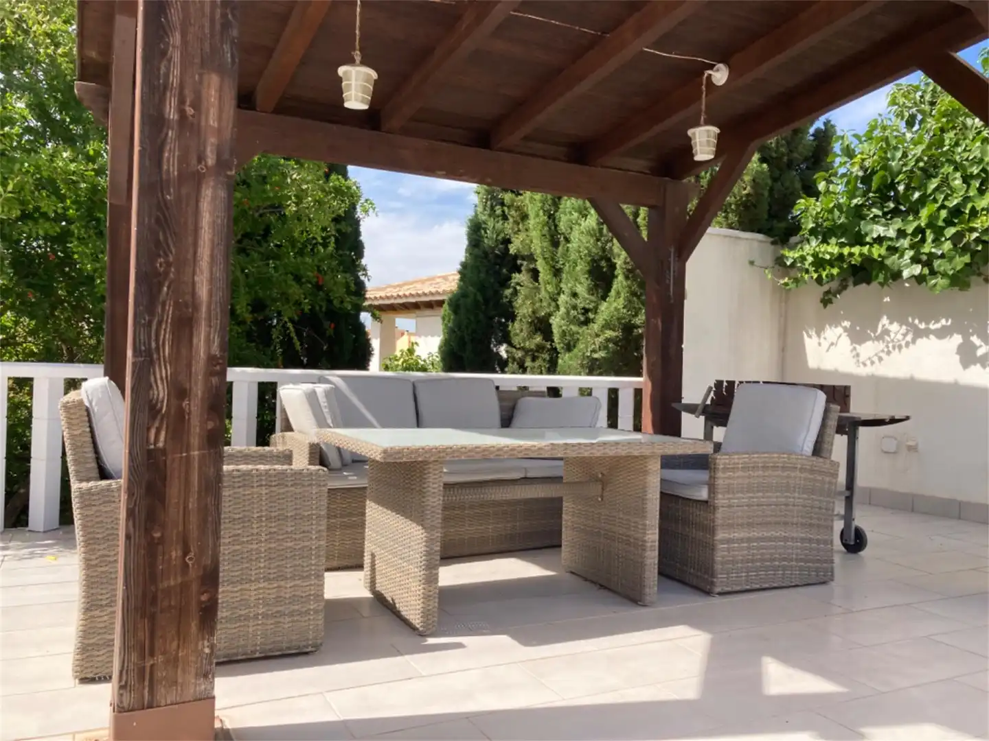 Terrace of Houses for rent in Orihuela  with Air Conditioner, Heating and Private garden