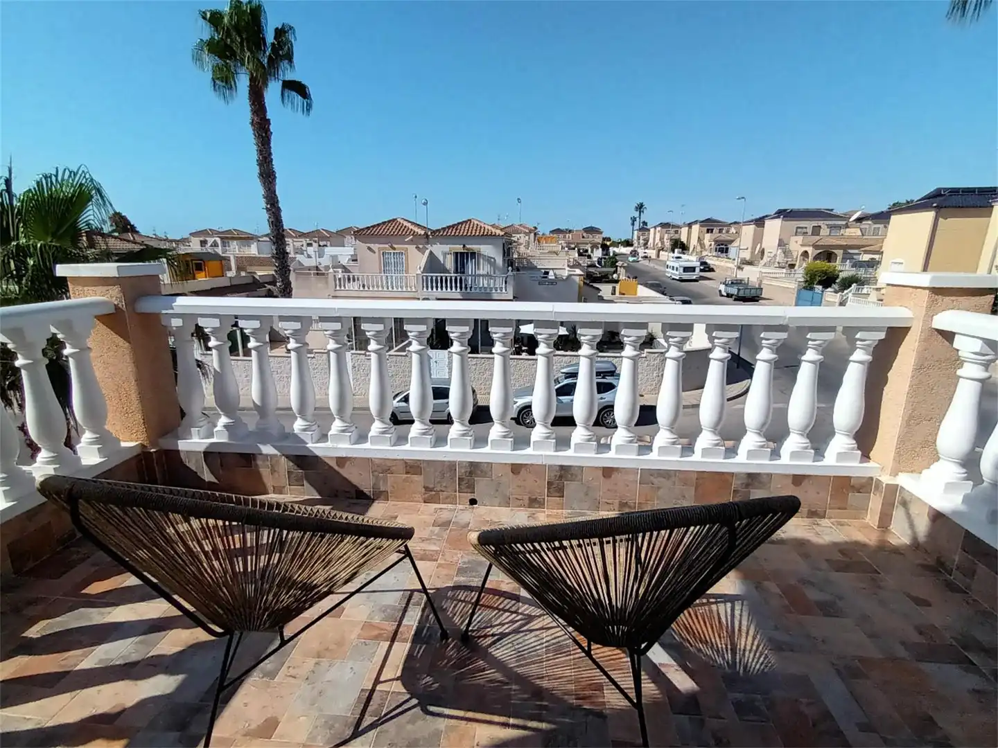 Terrassa de Casa o xalet en venda en Orihuela amb Aire condicionat, Jardí privat i Terrassa