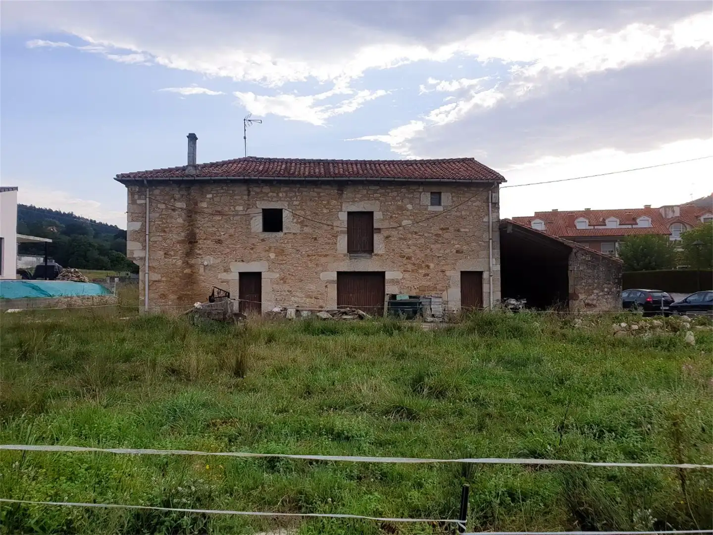 Vista exterior de Casa o chalet en venta en Castañeda con Terraza y Balcón