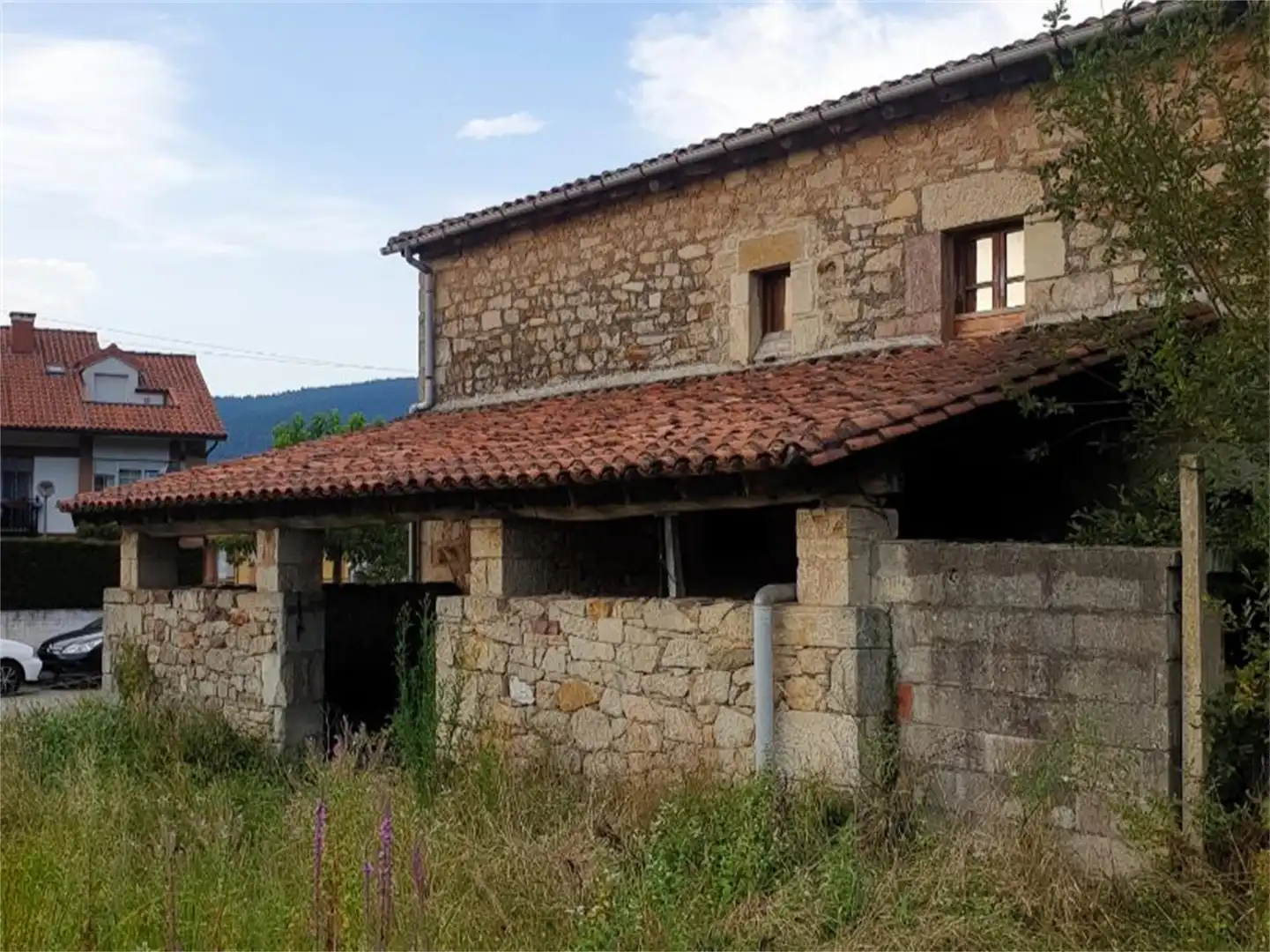 Vista exterior de Casa o chalet en venta en Castañeda con Terraza y Balcón
