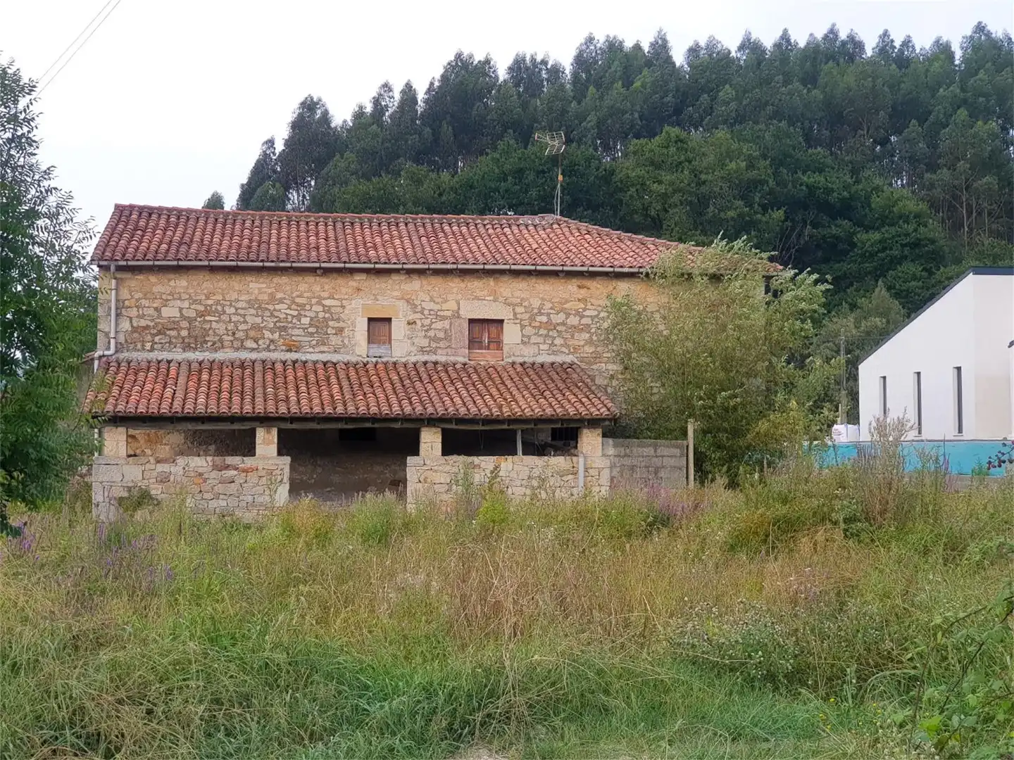Vista exterior de Casa o chalet en venta en Castañeda con Terraza y Balcón