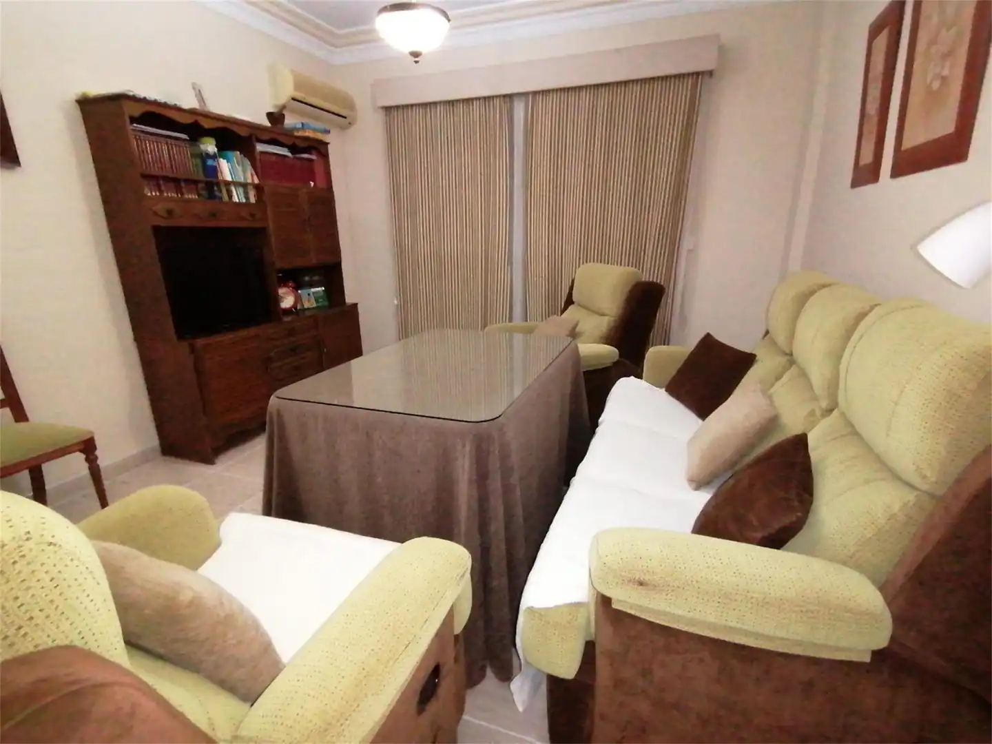 Flat for sale in Calle Federico García Lorca, 43, Castuera Living room of Flat for sale in Castuera with Air Conditioner, Oven and Balcony