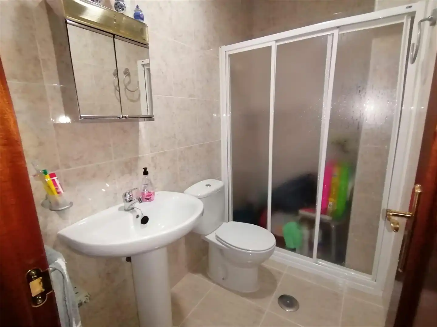 Flat for sale in Calle Federico García Lorca, 43, Castuera Bathroom of Flat for sale in Castuera with Air Conditioner, Oven and Balcony