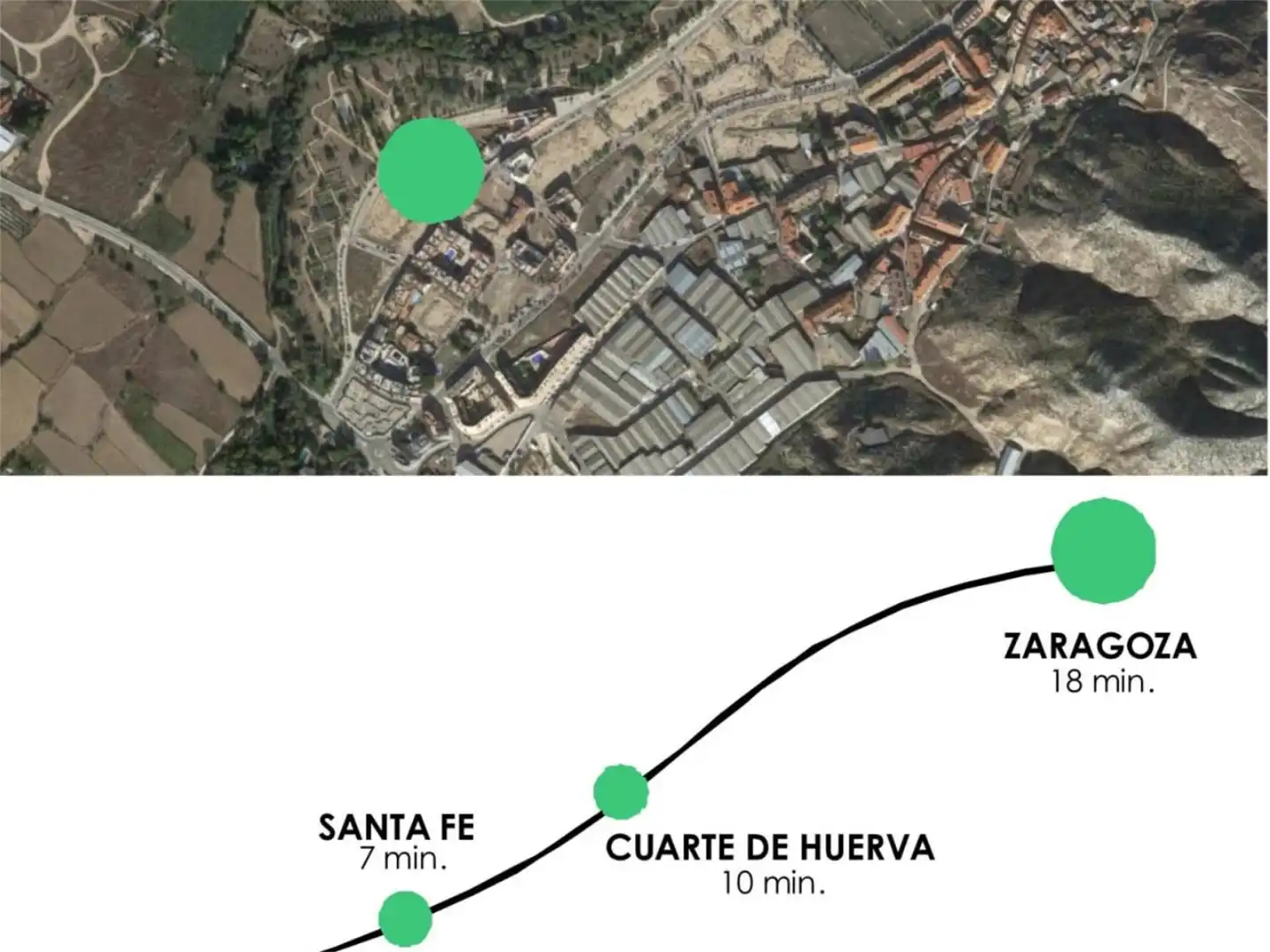 Einfamilien-Reihenhaus zum Verkauf in Calle Santa Isabel de Aragón, Cadrete Außenansicht von Einfamilien-Reihenhaus zum Verkauf in Cadrete mit Klimaanlage, Terrasse und Schwimmbad