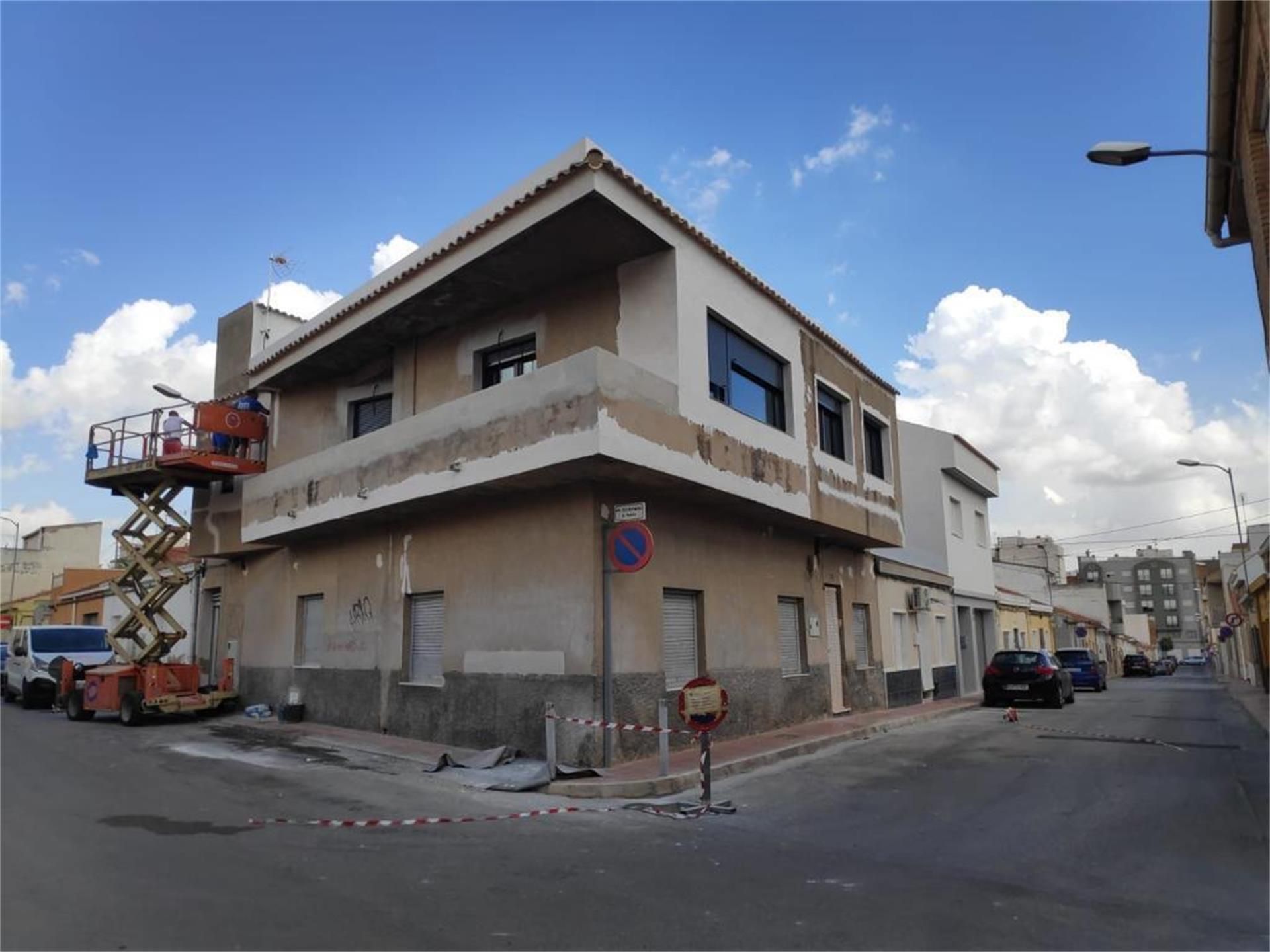 Exterior view of Single-family semi-detached for sale in Sax