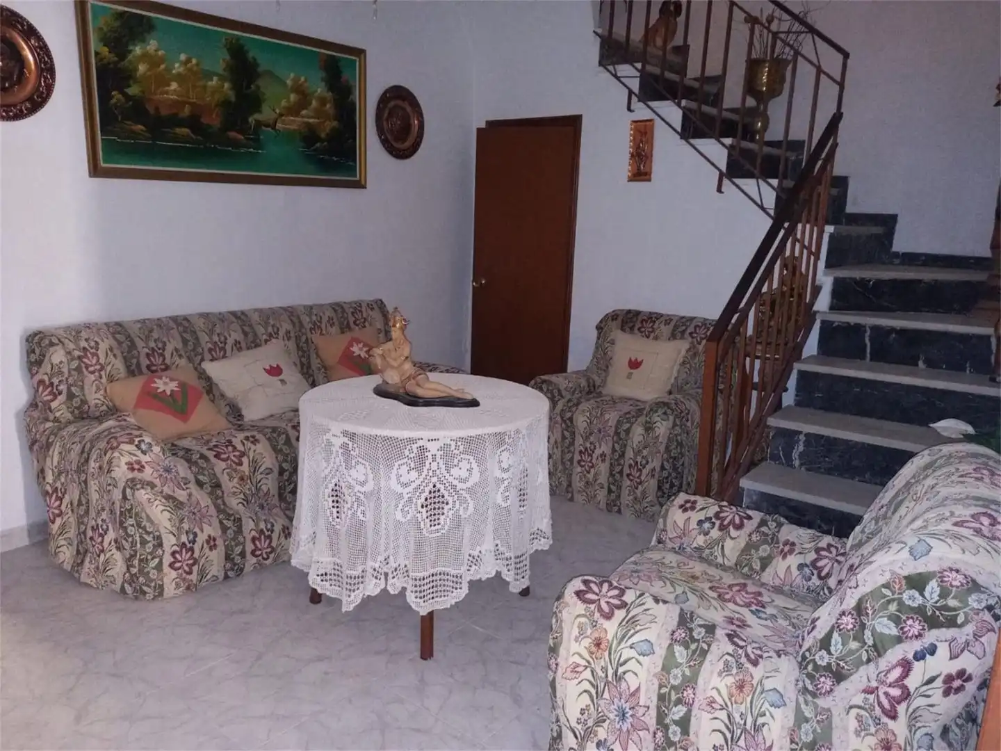 Sala d'estar de Casa adosada en venda en Cantoria