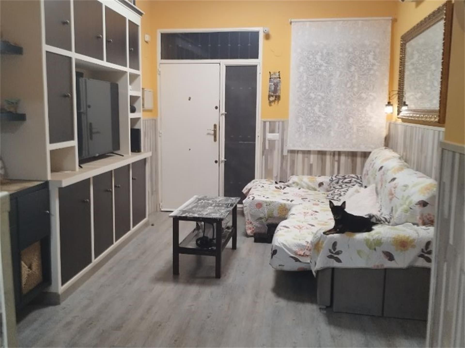 Living room of Single-family semi-detached for sale in Málaga Capital  with Air Conditioner and Terrace