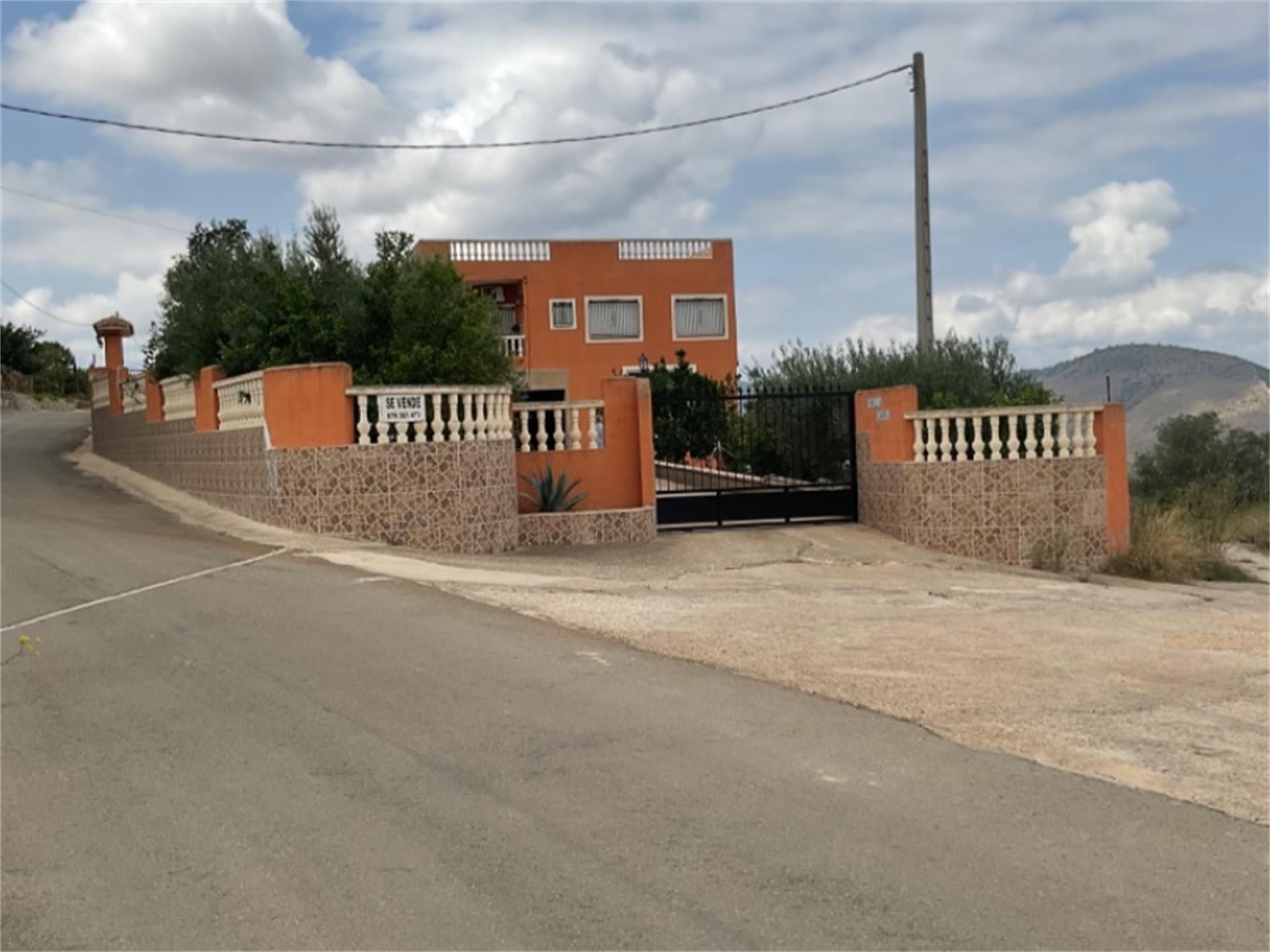 Exterior view of House or chalet for sale in Benigànim  with Air Conditioner, Terrace and Swimming Pool