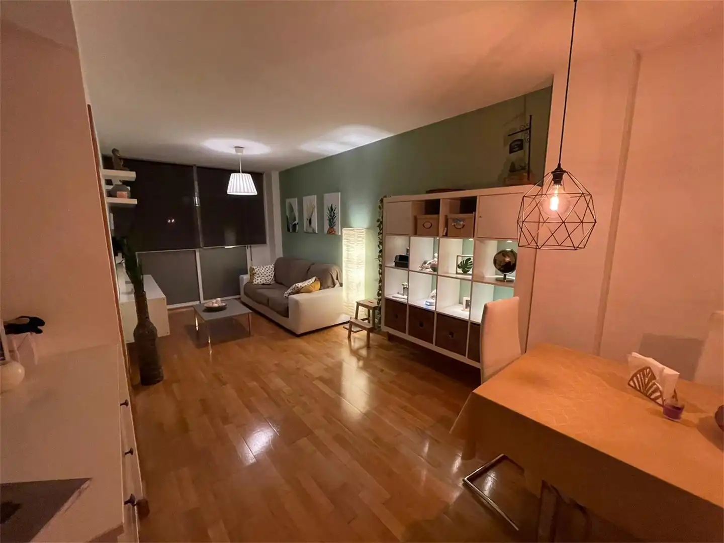 Living room of Flat for sale in Murcia  with Air Conditioner, Heating and Parquet flooring
