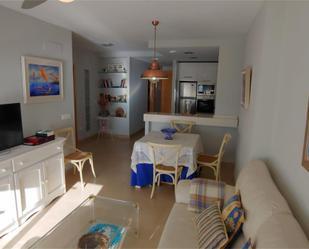 Dining room of Flat to rent in  Cádiz Capital  with Heating, Terrace and Furnished