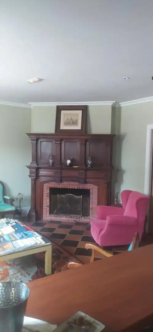 Sala de estar de Finca rústica en venta en Viloria de Rioja con Aire acondicionado, Calefacción y Jardín privado