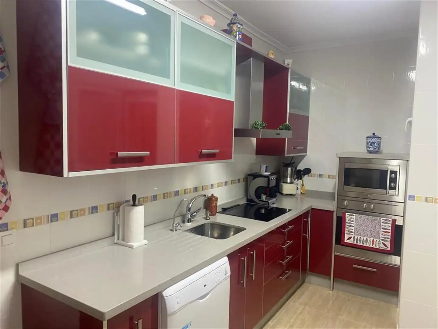 Küche von Wohnung zum Verkauf in La Unión mit Klimaanlage und Terrasse