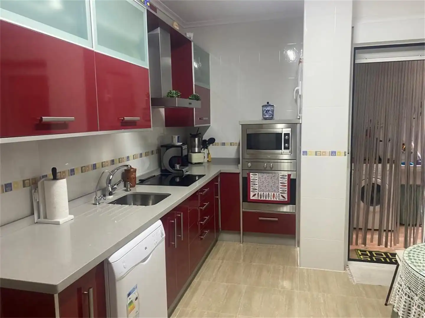 Küche von Wohnung zum Verkauf in La Unión mit Klimaanlage und Terrasse