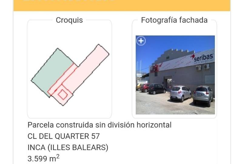 Industrial buildings for sale in Carrer Des Quarter, 27, Cristo Rey - Parque Europa, Illes Balears - image 1 Photo 1 of Industrial buildings for sale in Carrer Des Quarter, 27, Cristo Rey - Parque Europa, Illes Balears
