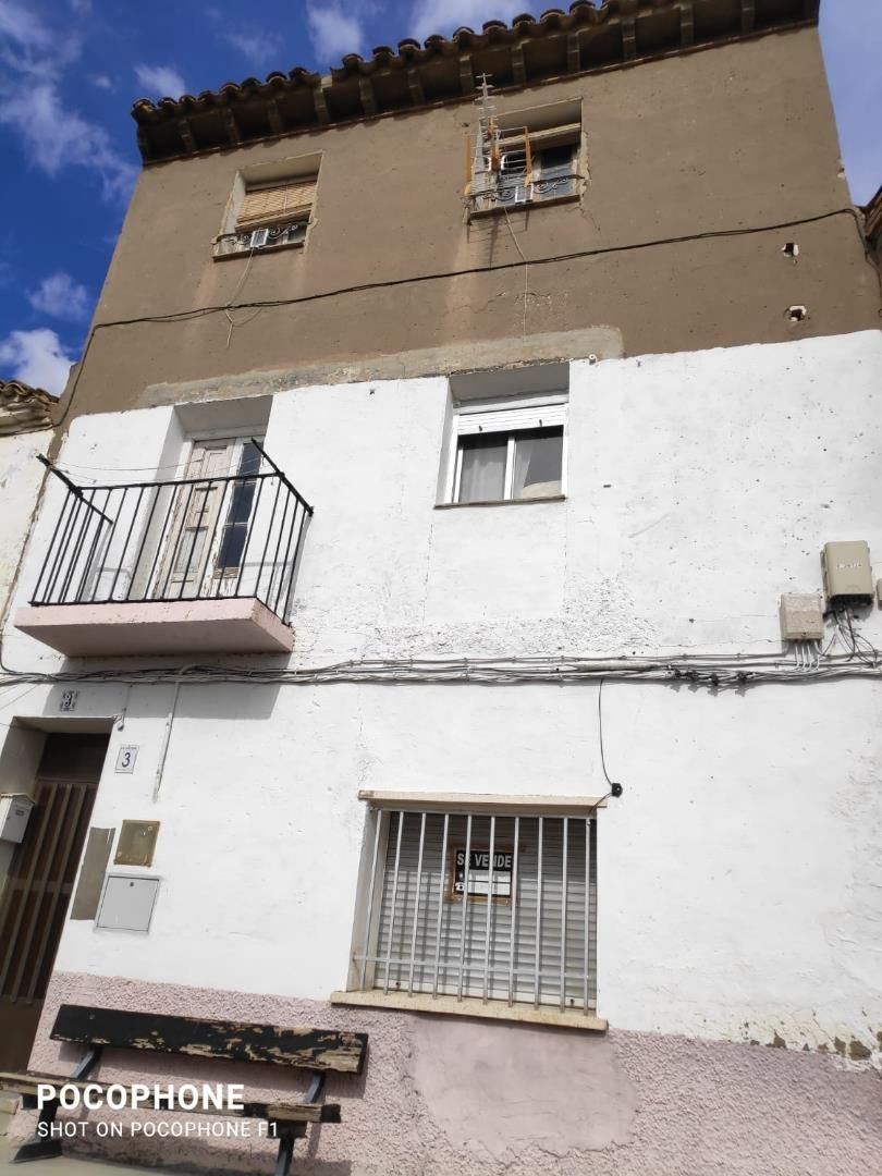 Exterior view of House or chalet for sale in  Zaragoza Capital  with Terrace, Storage room and Balcony