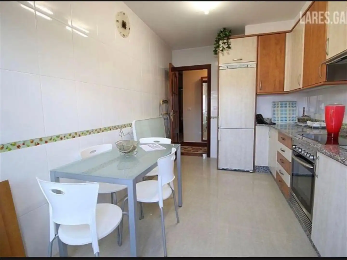 Kitchen of Flat for sale in Cangas   with Terrace