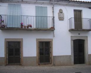 Exterior view of Planta baja for sale in Alcuéscar  with Private garden, Terrace and Furnished