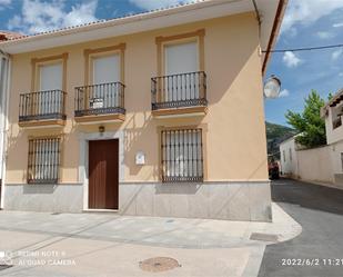 Exterior view of Single-family semi-detached for sale in Alfarnate  with Heating, Terrace and Storage room