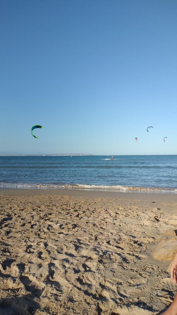Vista exterior de Dúplex per a compartir en Santa Pola amb Aire condicionat, Calefacció i Jardí privat