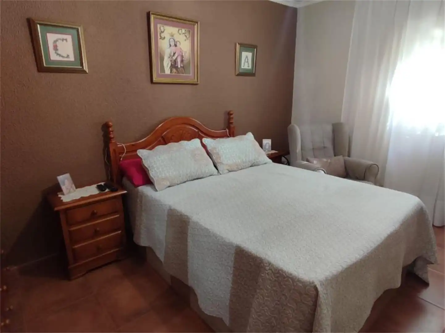 Bedroom of Flat for sale in Algeciras  with Air Conditioner