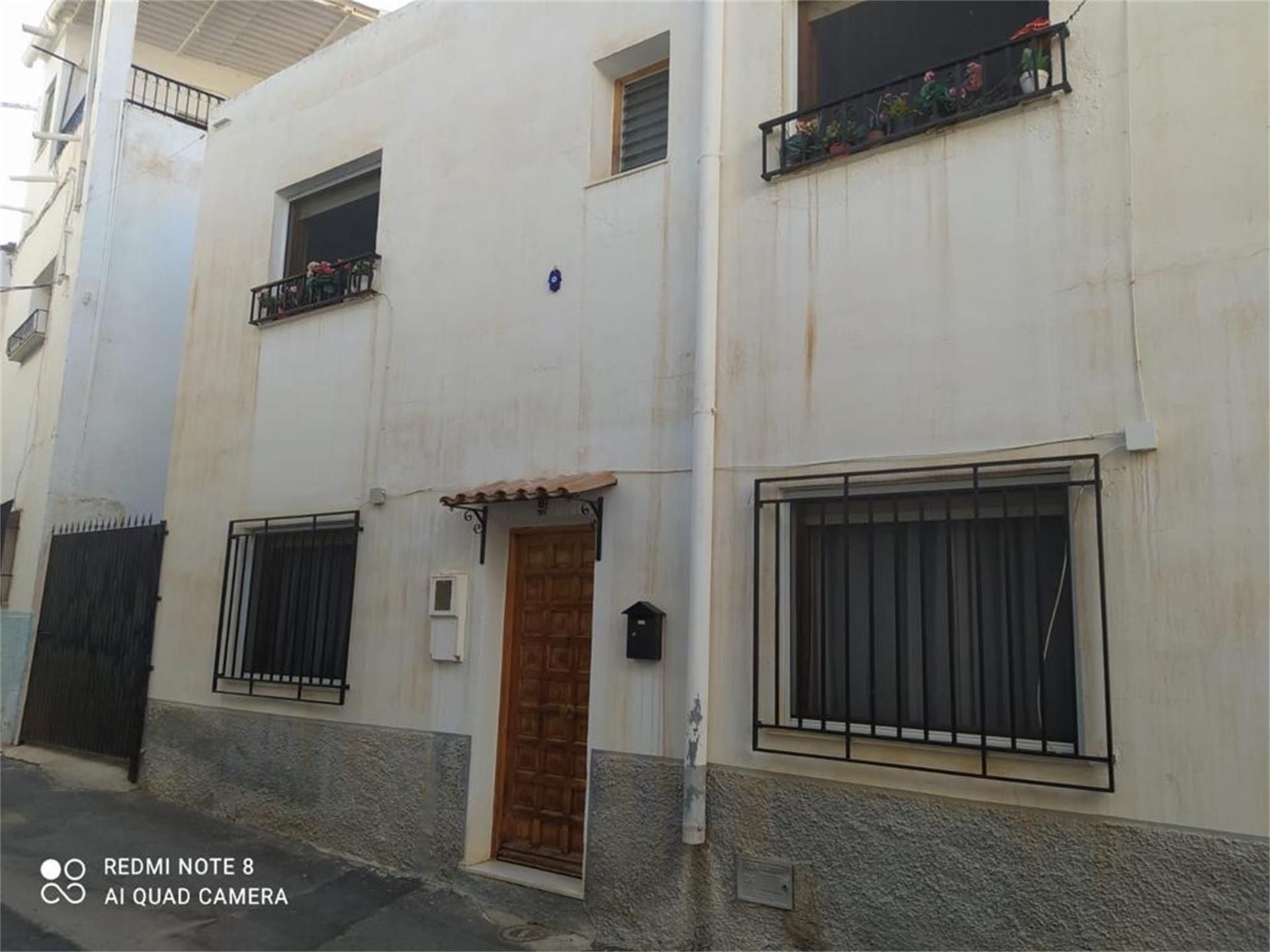 Exterior view of House or chalet for sale in Purchena  with Private garden