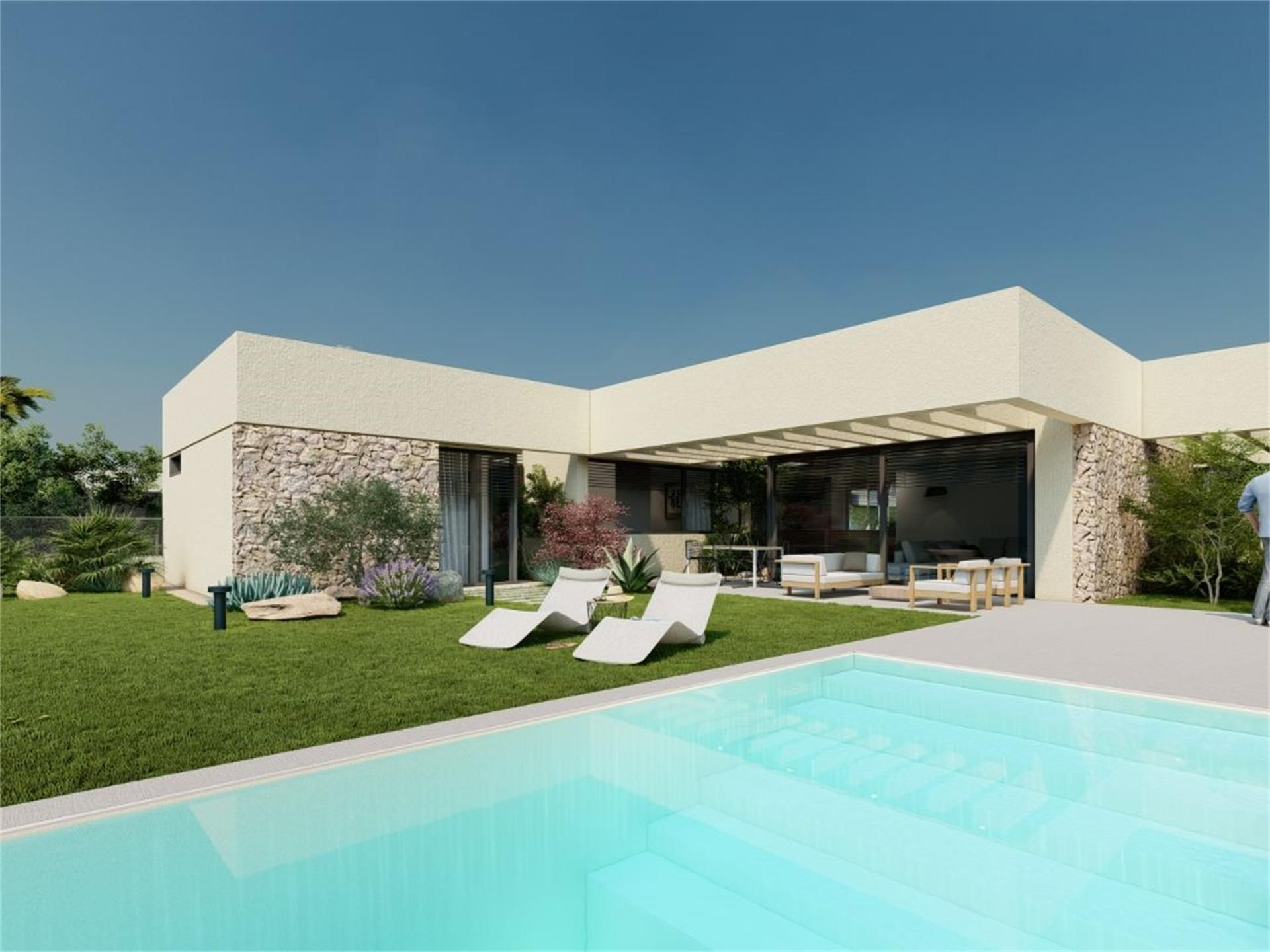 Terrassa de Casa o xalet en venda en  Murcia Capital amb Aire condicionat, Terrassa i Piscina