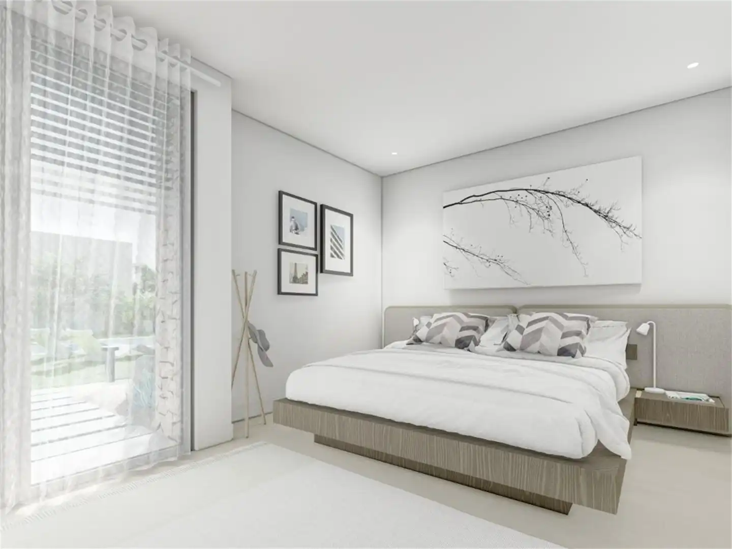 Houses for sale in Calle Vial 1 Mosa Trajectum, Baños y Mendigo Bedroom of Houses for sale in Murcia Capital with Air Conditioner, Terrace and Swimming Pool