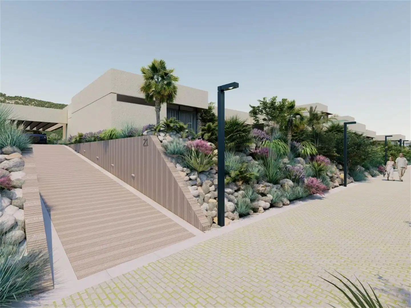 Houses for sale in Calle Vial 1 Mosa Trajectum, Baños y Mendigo Garden of Houses for sale in Murcia Capital with Air Conditioner, Terrace and Swimming Pool