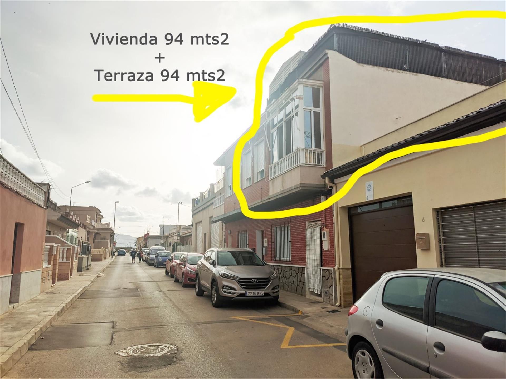 Aparcament de Pis en venda en Cartagena amb Aire condicionat, Terrassa i Traster
