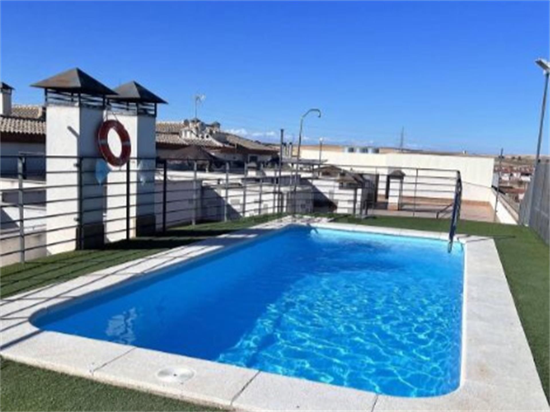 Swimming pool of Attic for sale in La Puebla de Montalbán  with Air Conditioner, Heating and Parquet flooring