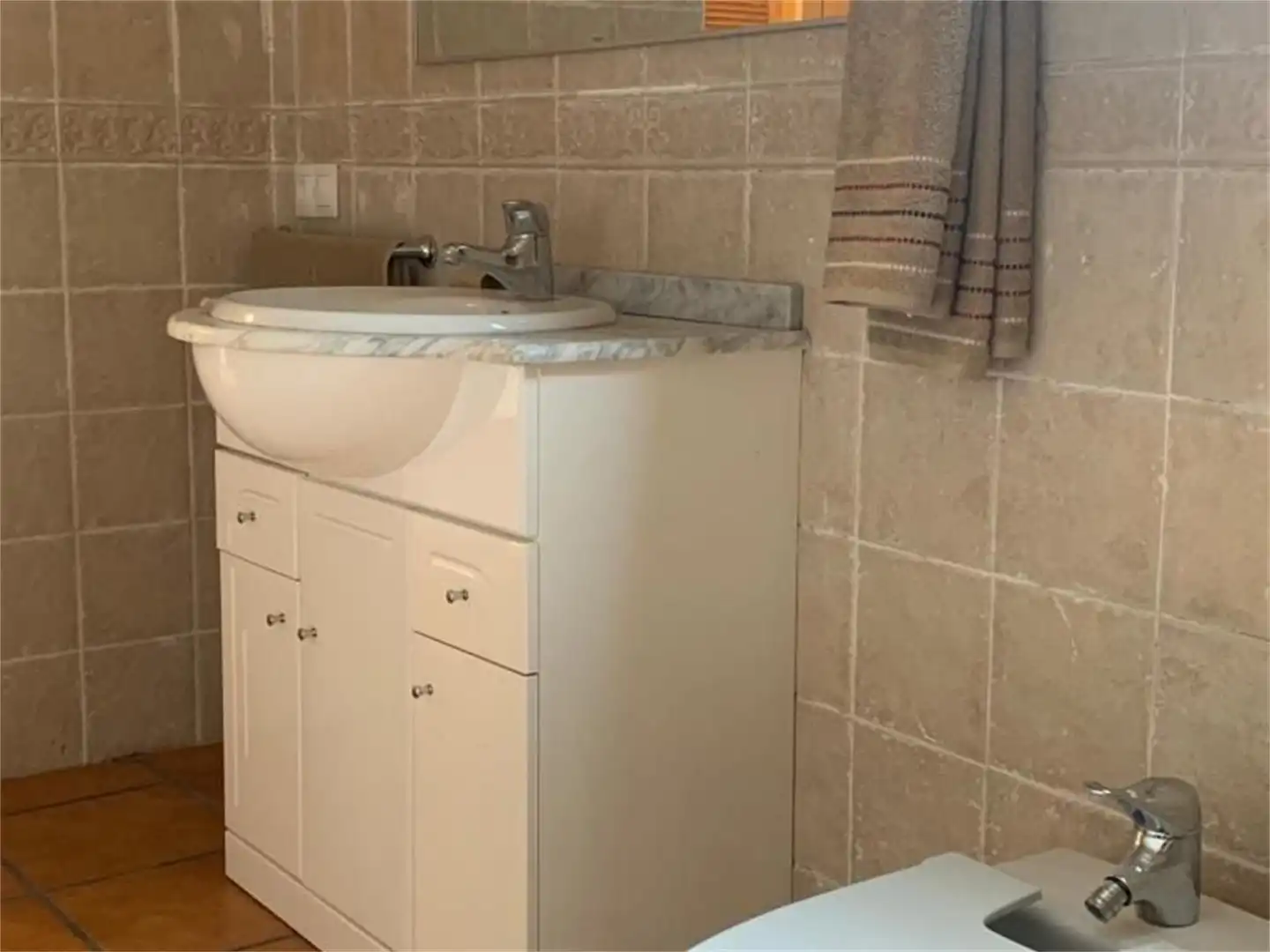 Casa o xalet de lloguer a Carretera a las Casas del Señor, Monóvar / Monòver Bany de Casa o xalet de lloguer en Monóvar / Monòver amb Aire condicionat, Calefacció i Jardí privat