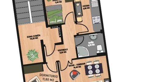 Piso en venta en Rúa Sánchez Calviño, 15, Zona Ultramar, Ferrol - imagen 3 Foto 3 de Piso en venta en Rúa Sánchez Calviño, 15, Zona Ultramar, Ferrol