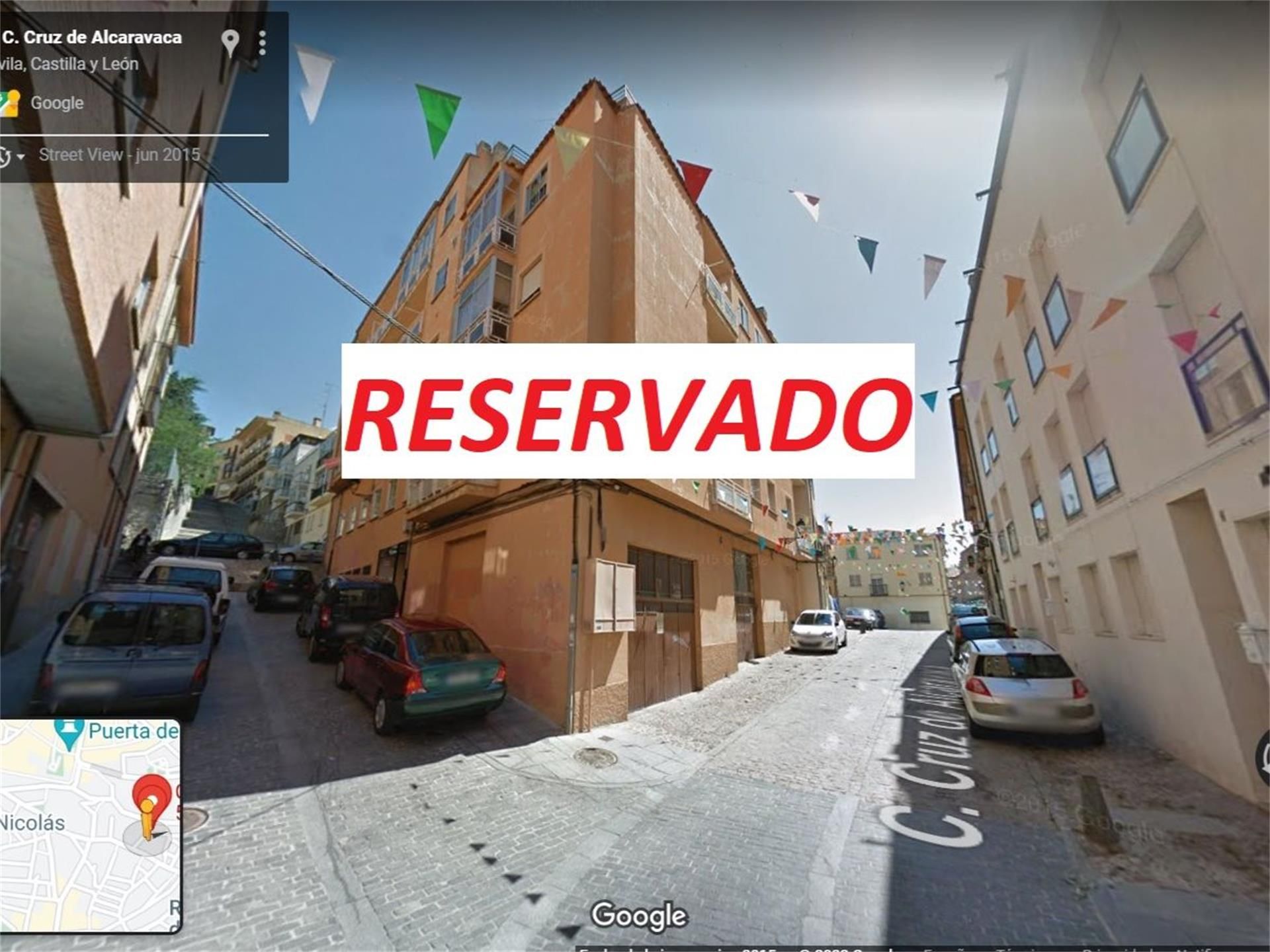 Vista exterior de Piso en venta en Ávila Capital con Calefacción y Balcón