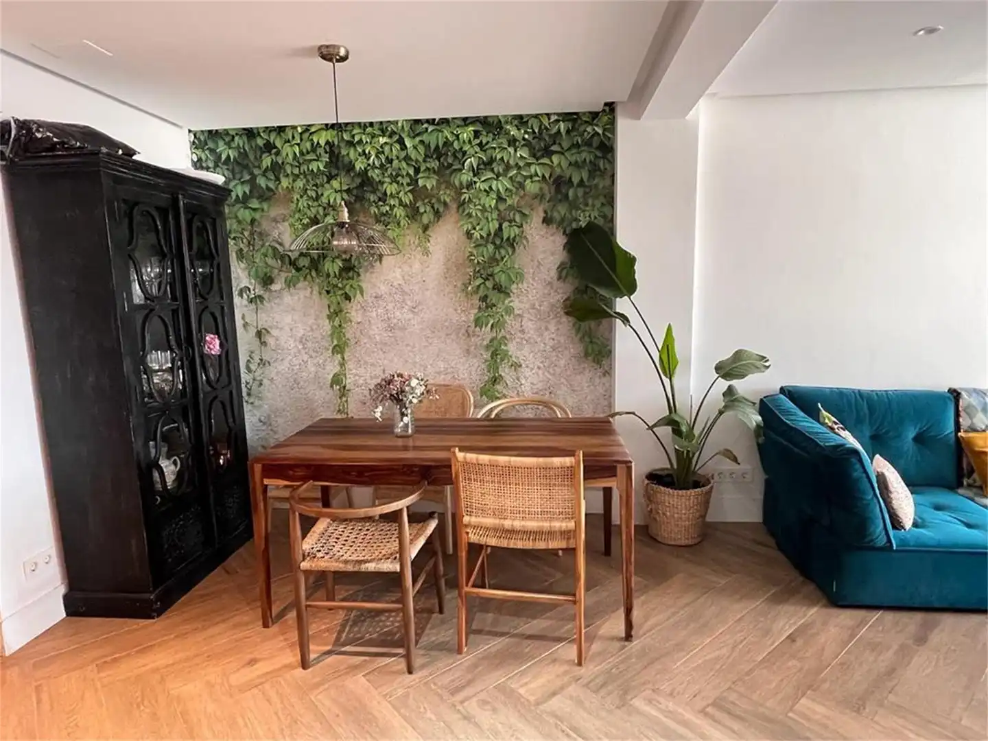 Wohnung zum Verkauf in Calle Colón, El Molinillo - Capuchinos Esszimmer von Wohnung zum Verkauf in Málaga Capital mit Klimaanlage